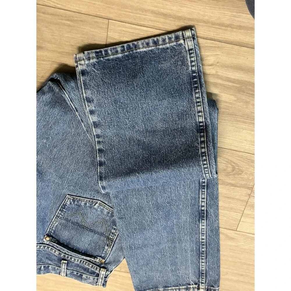 Wrangler Jeans Men's 40x30 George Strait Cowboy Cut Blue Rodeo Ridding